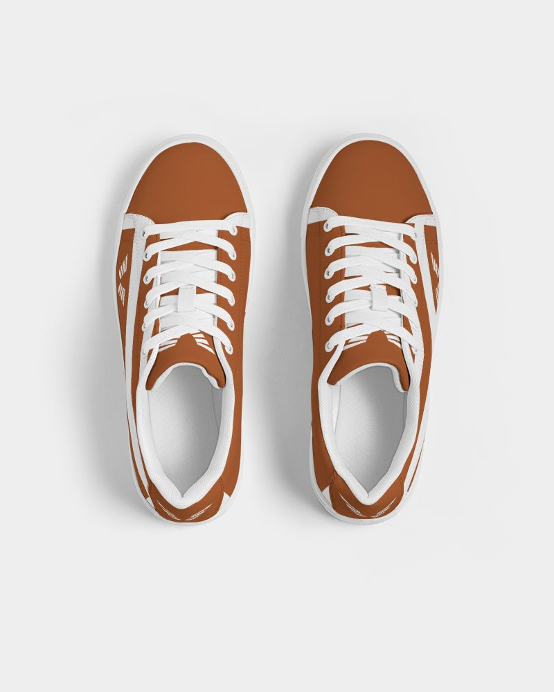 Streamz Brown Trusts & Deeds Women's Faux-Leather Sneaker