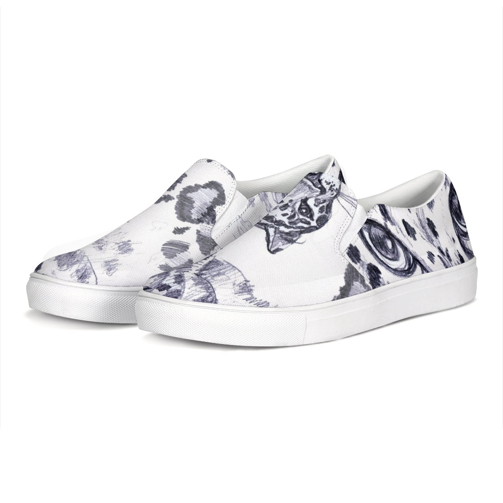 Cat Noir Slip-On Canvas Shoe