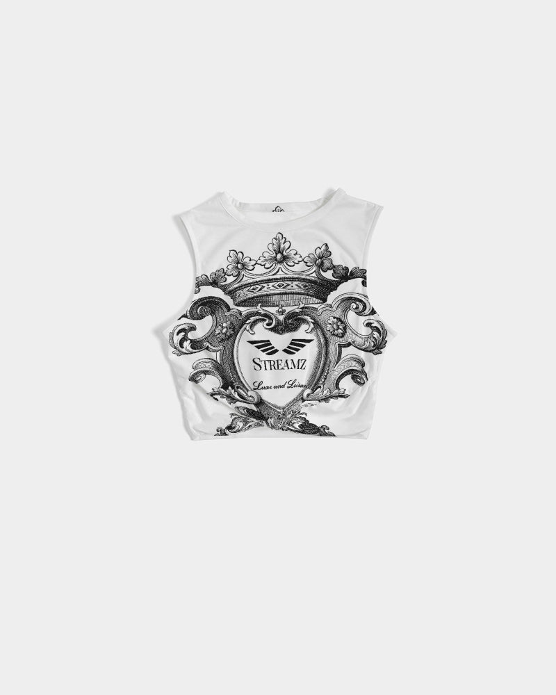 Crown by Streamz Luxe and Leisure Women's Twist-Front Tank