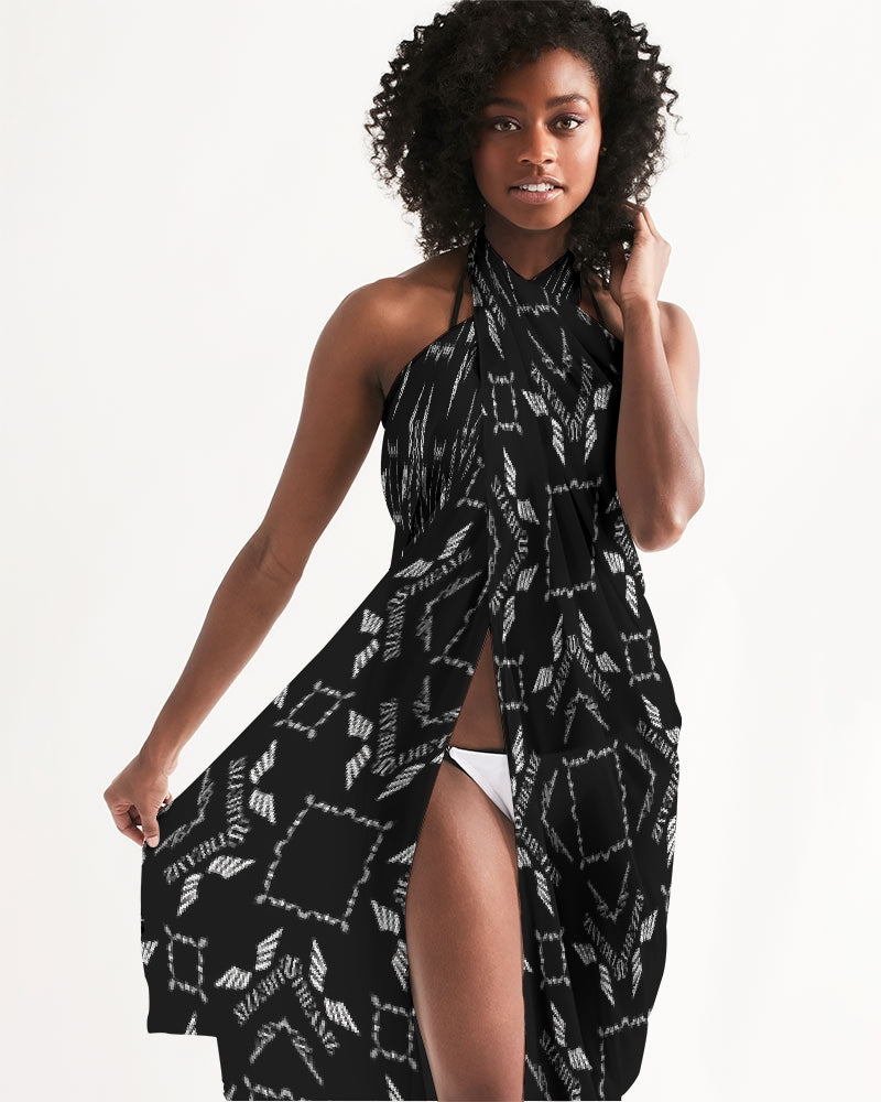 Streamz Black Diamonds Swim Cover Up