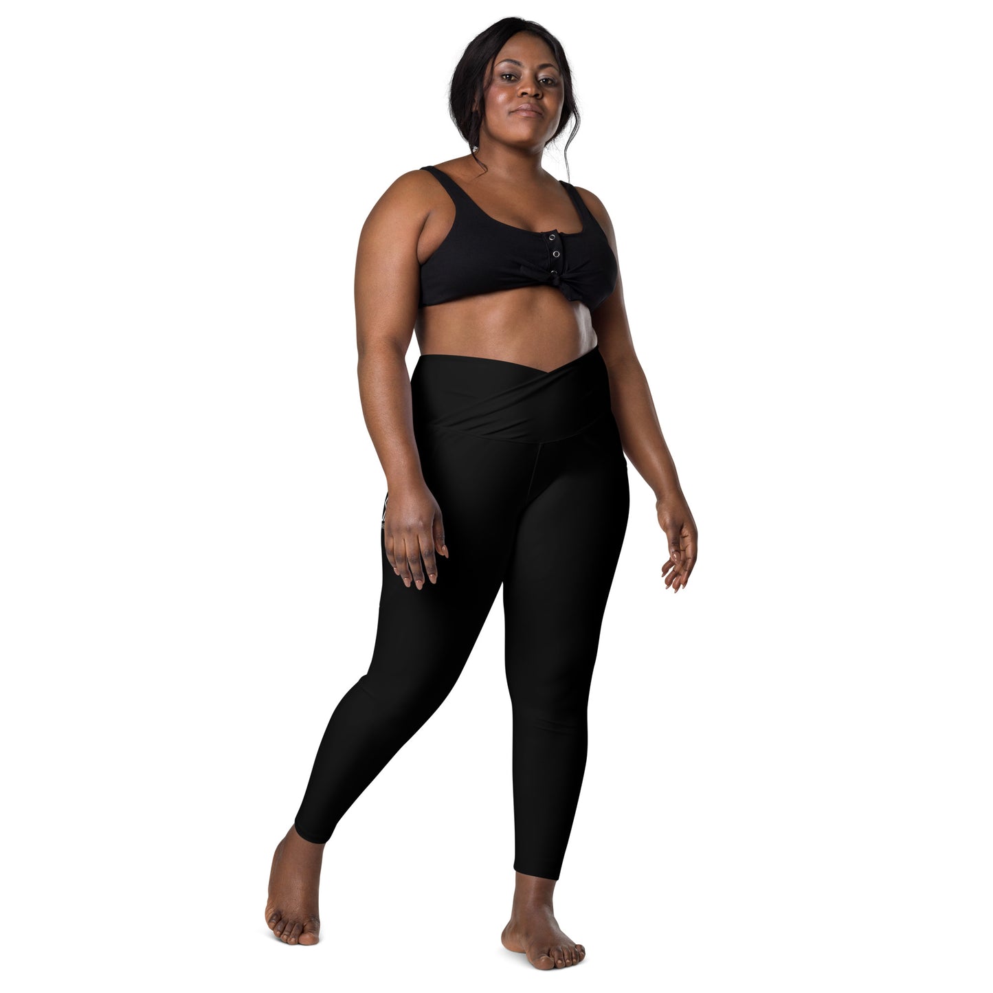 StreamzFit Crossover leggings with pockets