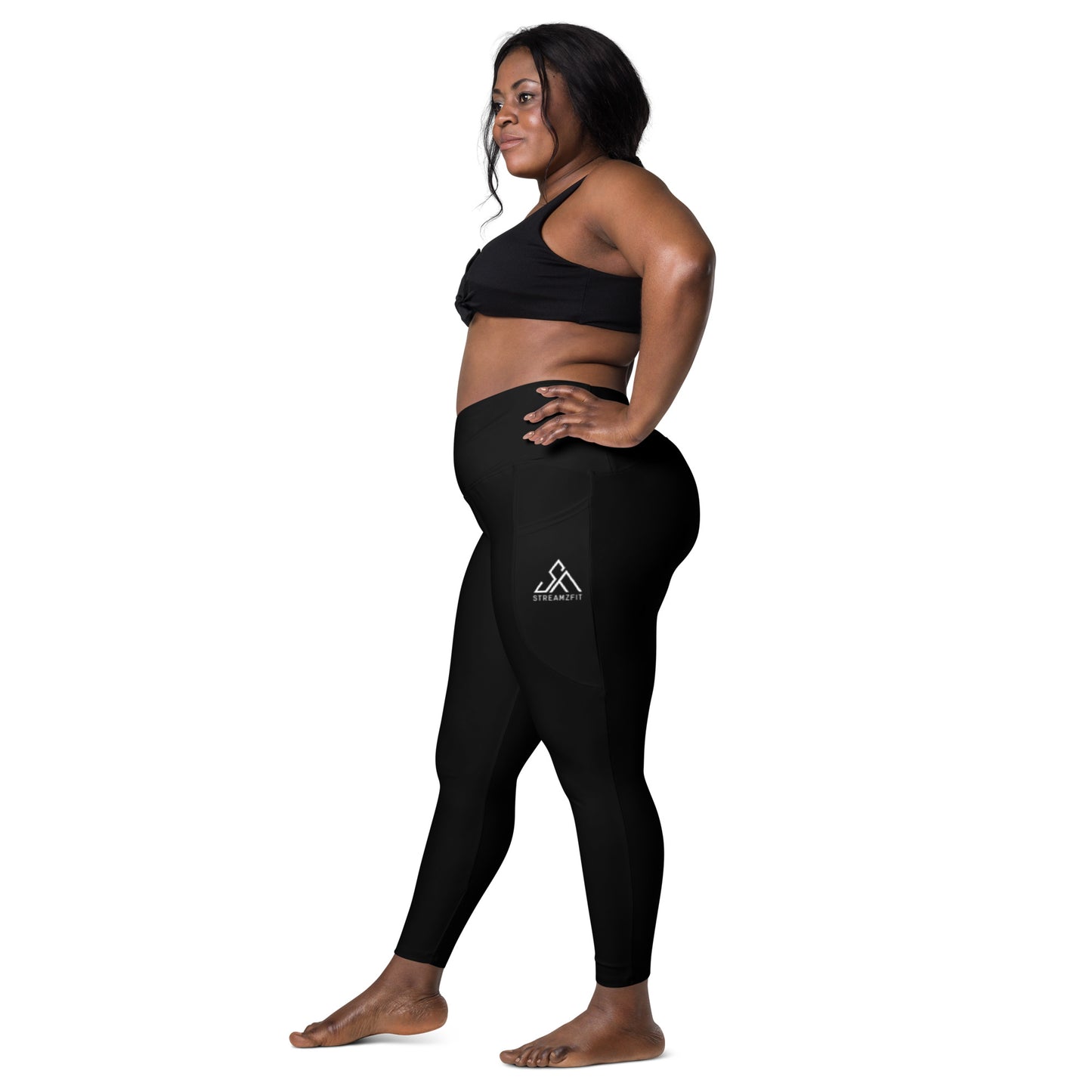 StreamzFit Crossover leggings with pockets