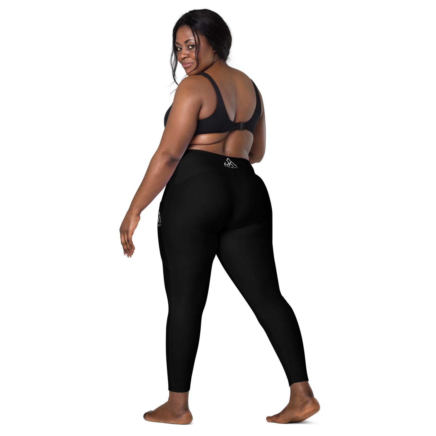 StreamzFit Crossover leggings with pockets