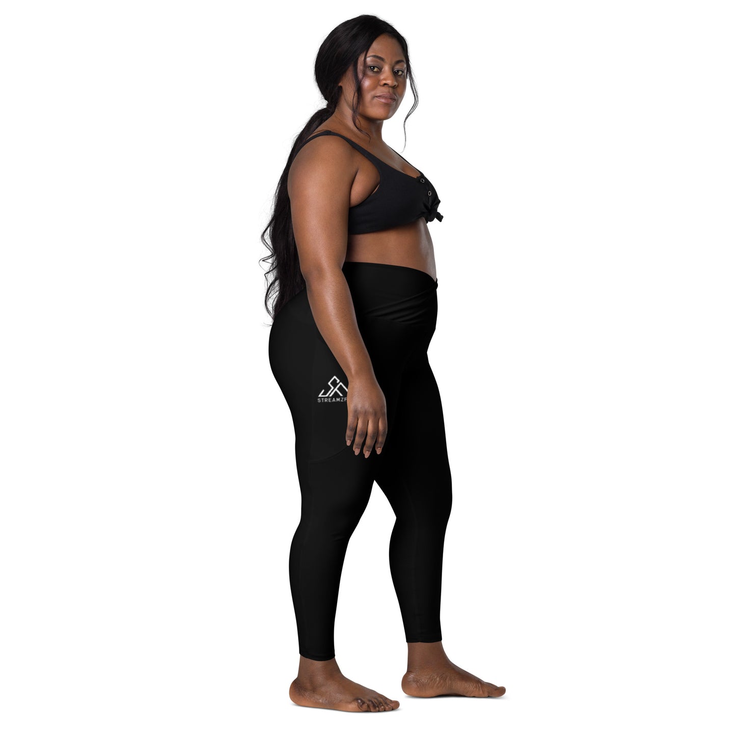 StreamzFit Crossover leggings with pockets