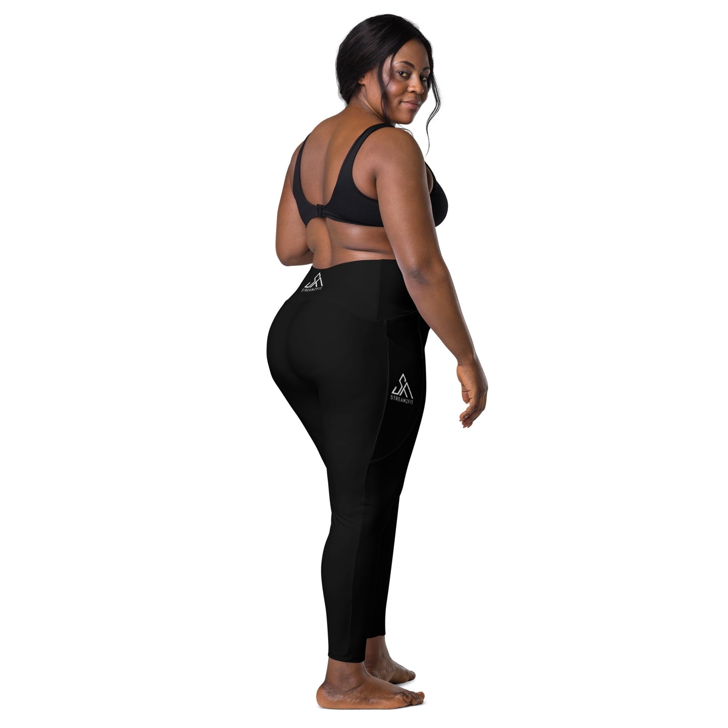 StreamzFit Crossover leggings with pockets