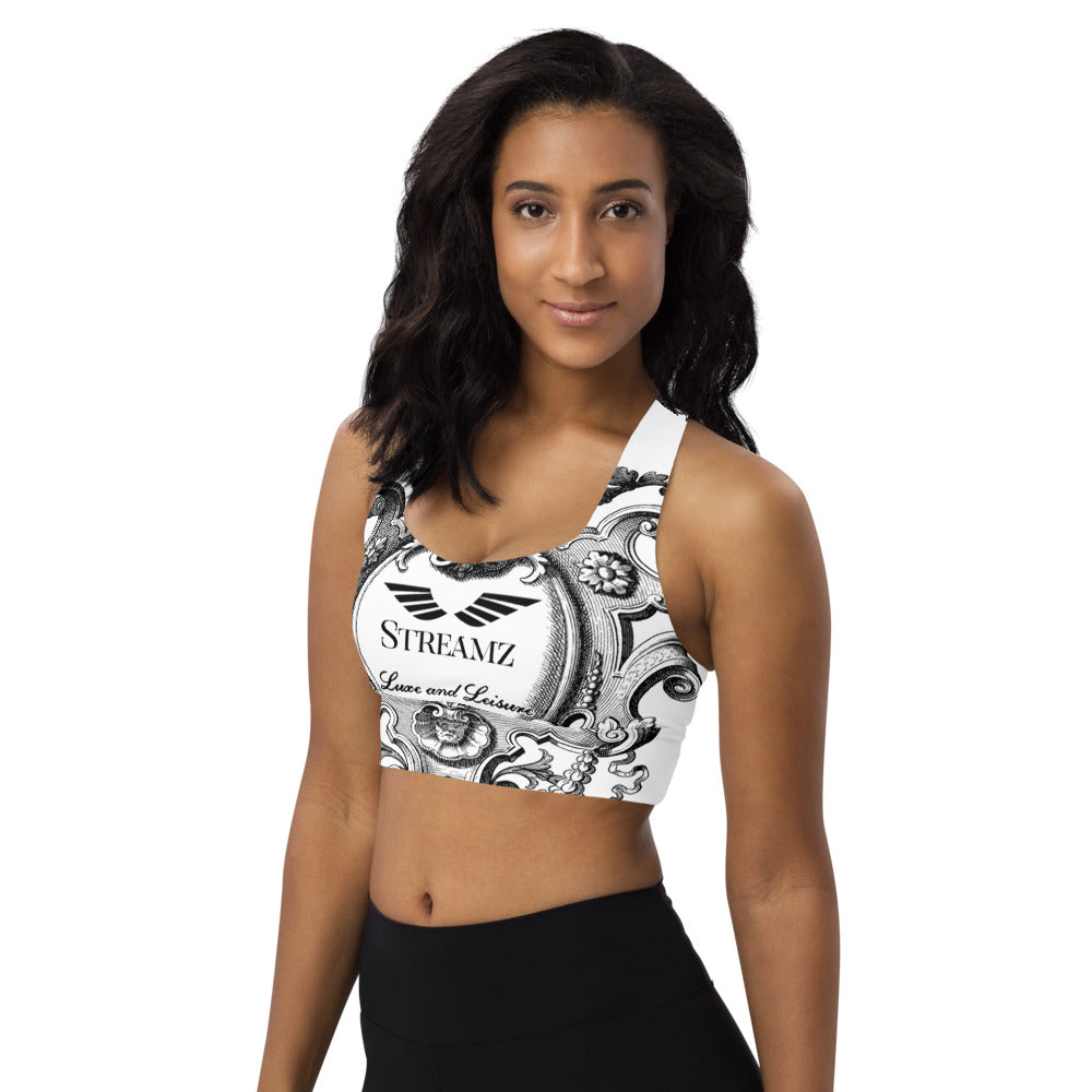 Streamz Crown Longline sports bra