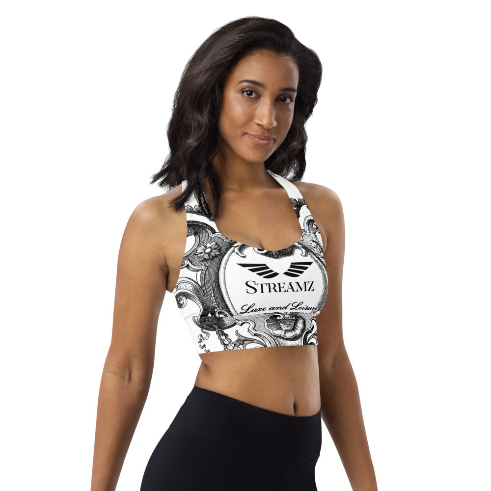 Streamz Crown Longline sports bra