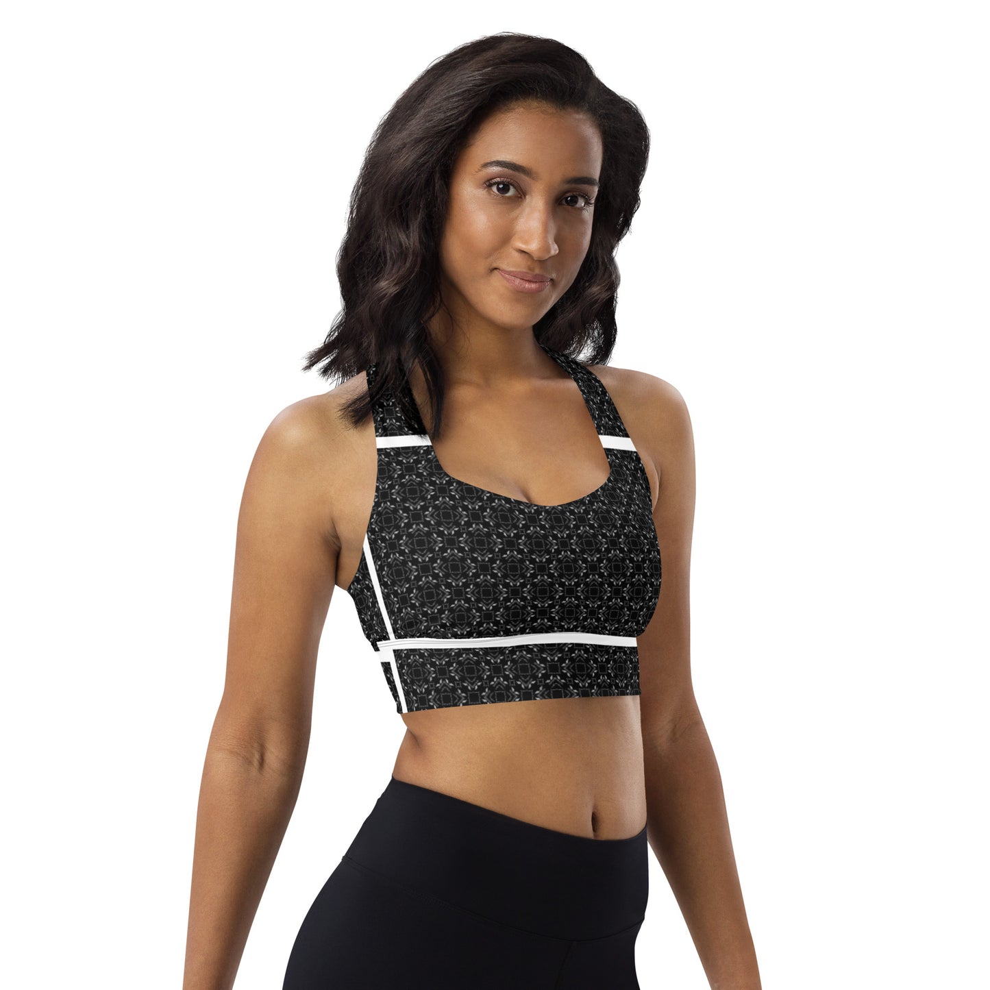 Streamz Luxe Brava Longline sports bra