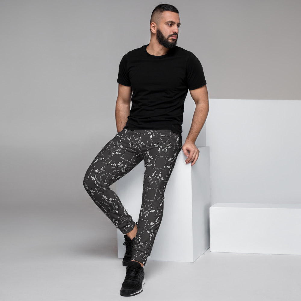 Streamz Grayscale Men's Joggers