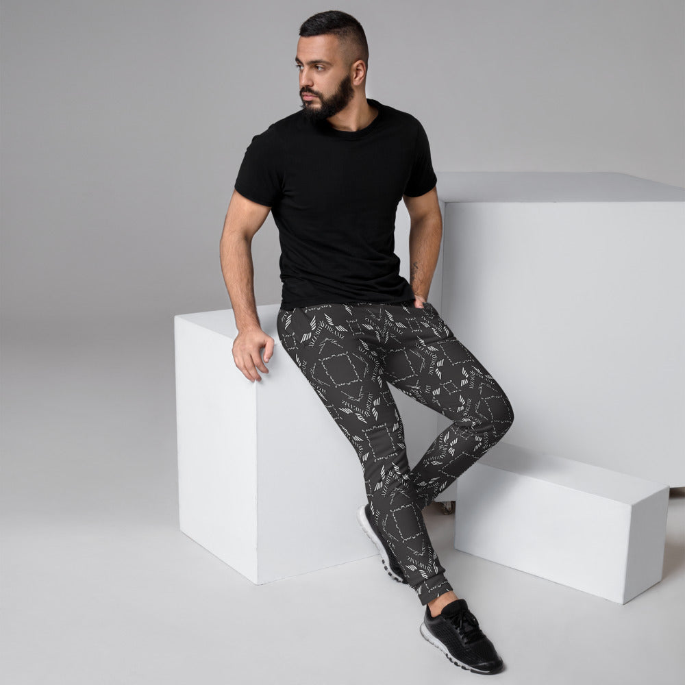 Streamz Grayscale Men's Joggers