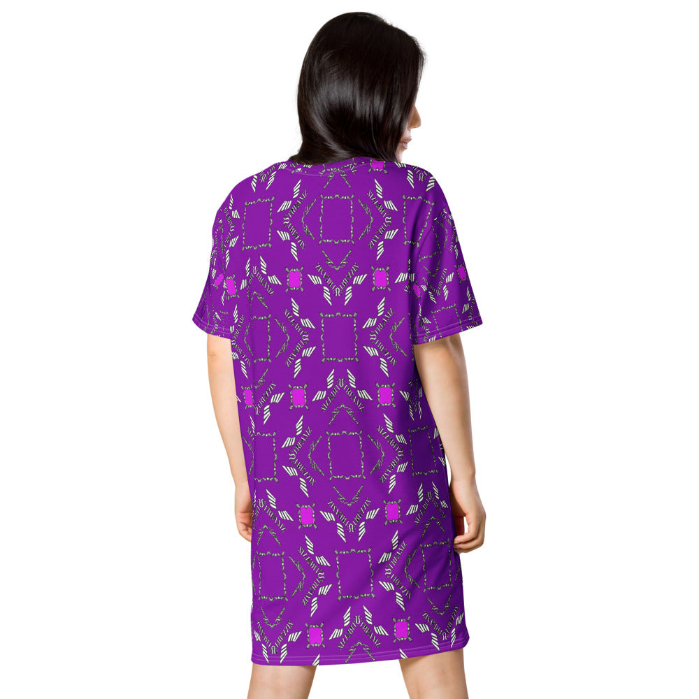 Purple Luxe T-shirt dress