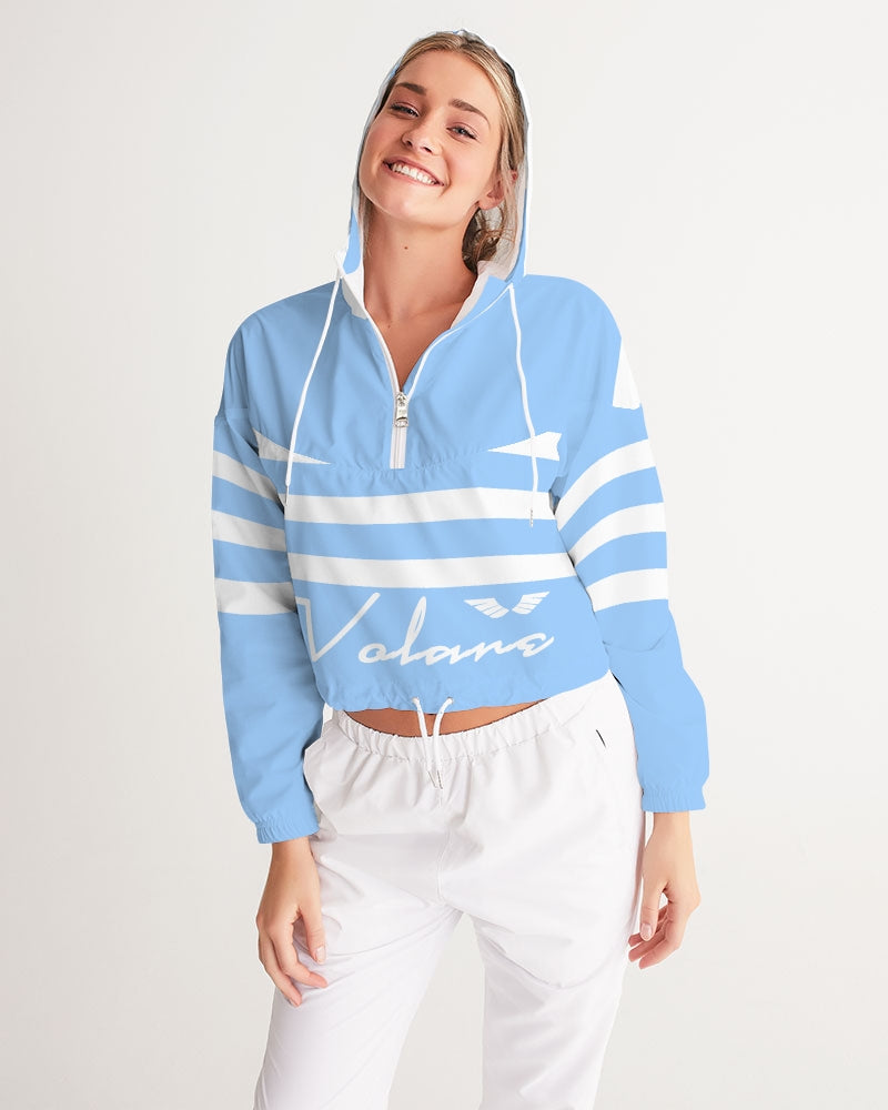 Streamz Volare Sky Class Women's Cropped Windbreaker