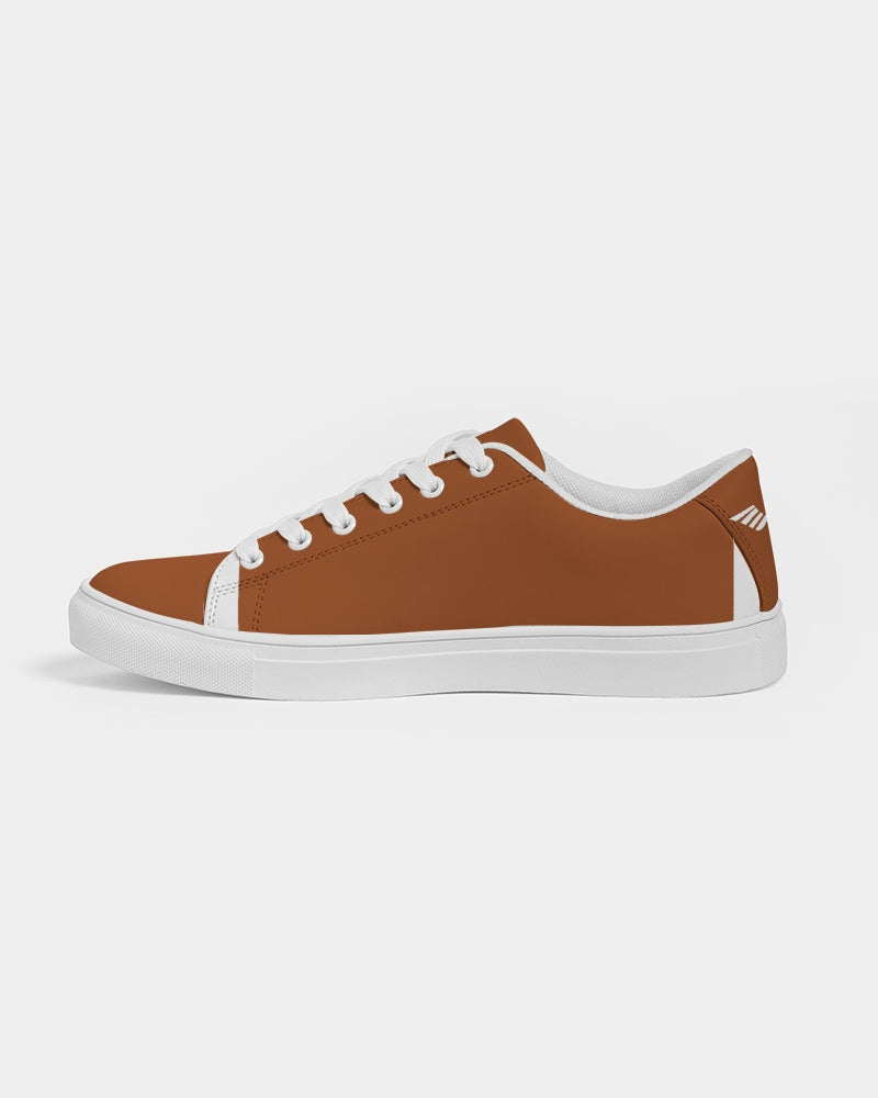 Streamz Brown Trusts & Deeds Women's Faux-Leather Sneaker