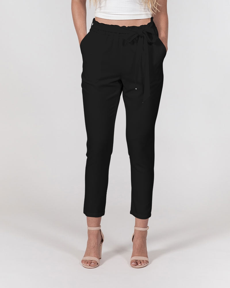 Streamz Star Code 9 Women's Belted Tapered Pants