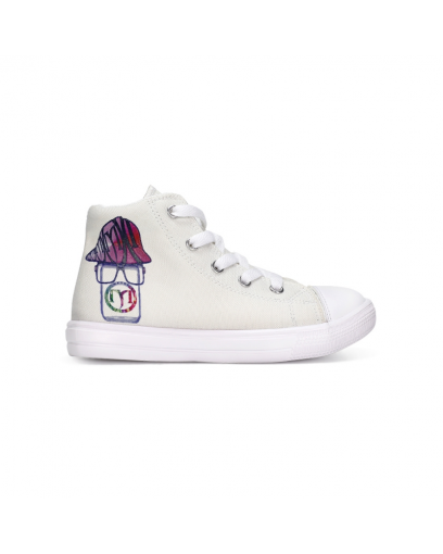 Mr. Freshy Kids Hightop Canvas Shoe