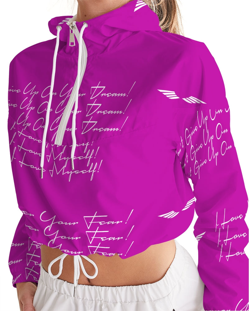 Streamz Royale Women's Cropped Windbreaker