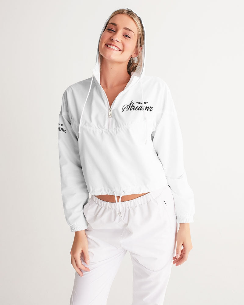 Streamz University Women's Cropped Windbreaker