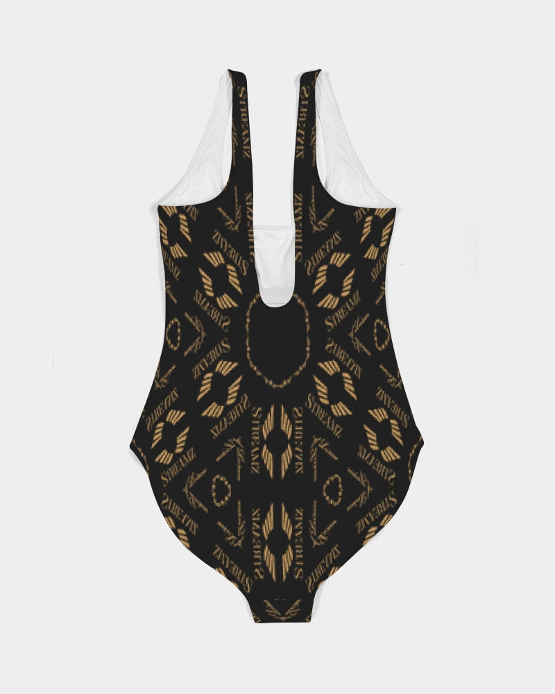 Streamz  Patterns of Expression Women's One-Piece Swimsuit