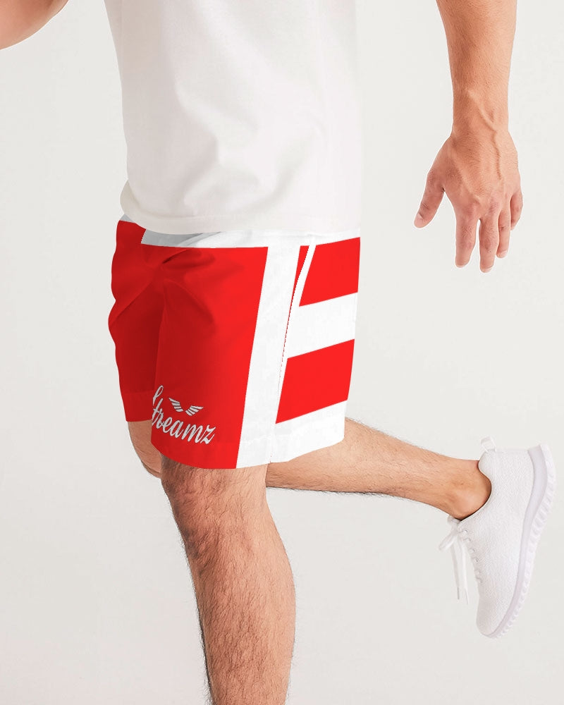 Red Ambition II Men's Jogger Shorts