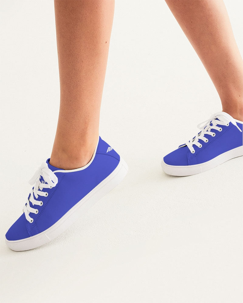 Streamz Champion Blue (7 C's) Women's Faux-Leather Sneaker