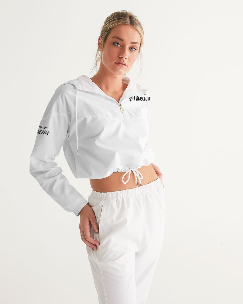 Streamz University Women's Cropped Windbreaker