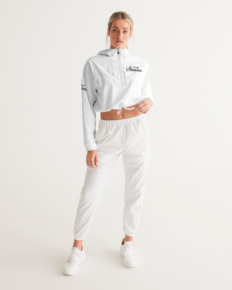 Streamz University Women's Cropped Windbreaker