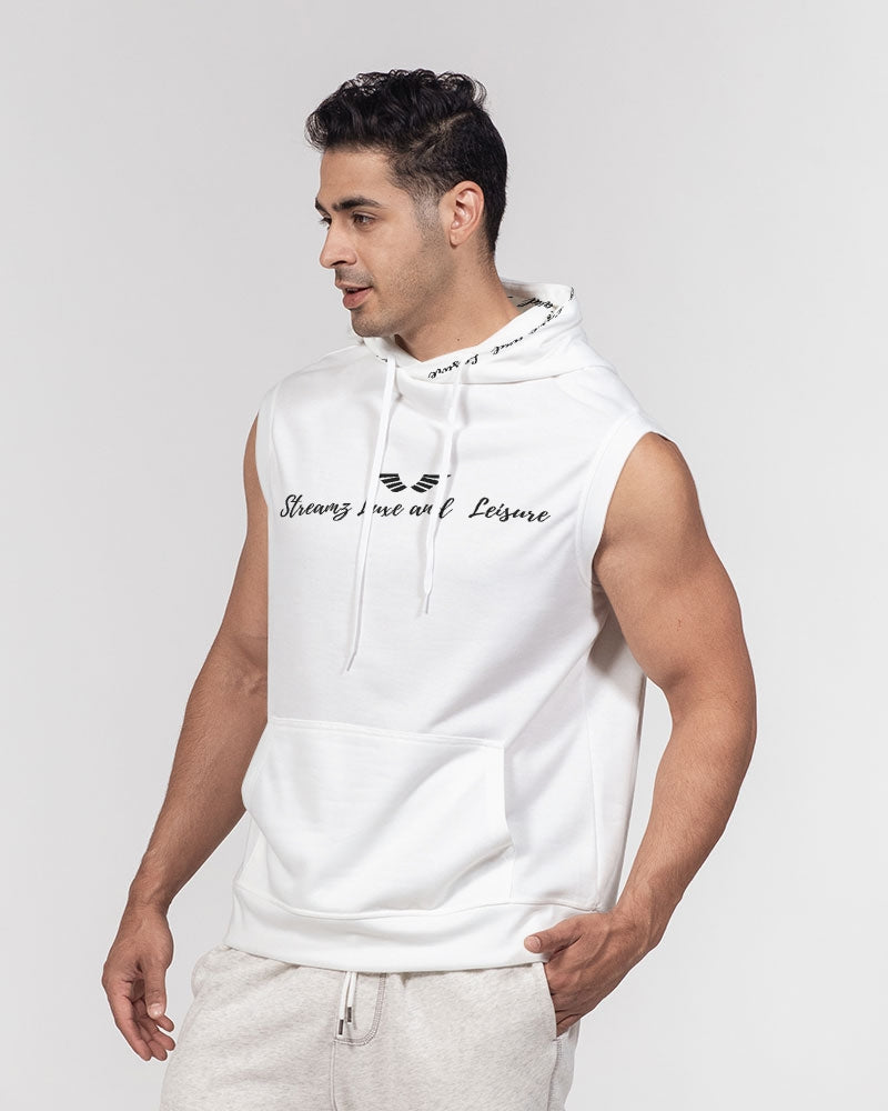 Streamz Luxe and Leisure Men's Premium Heavyweight Sleeveless Hoodie