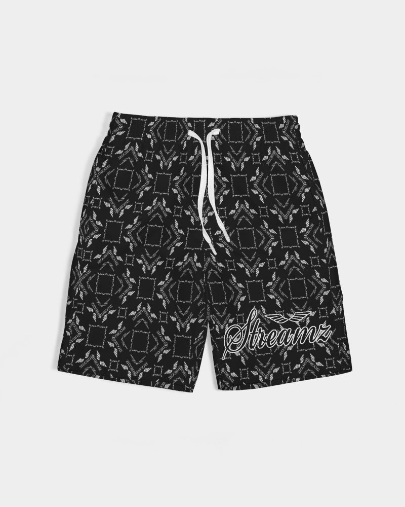 Streamz Black Diamonds Boys Swim Trunk