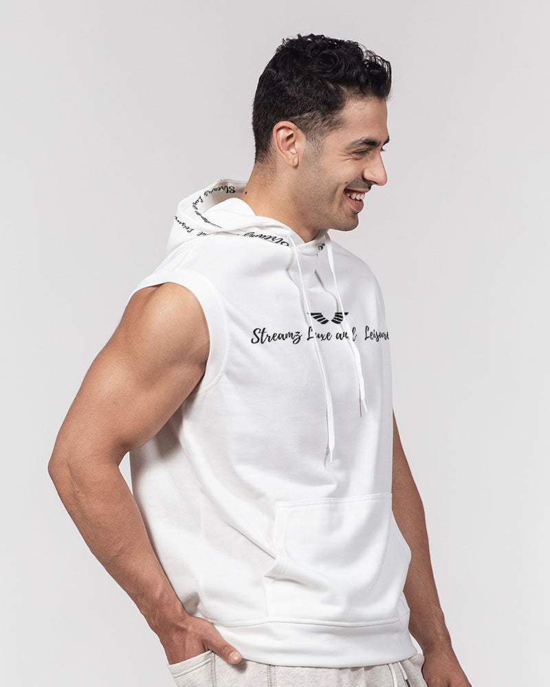 Streamz Luxe and Leisure Men's Premium Heavyweight Sleeveless Hoodie