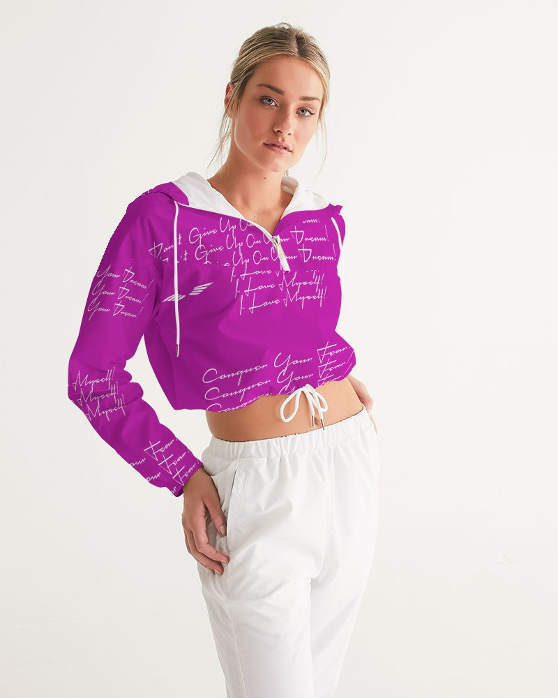 Streamz Royale Women's Cropped Windbreaker