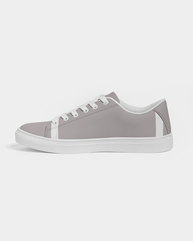 Streamz  Gray & Grateful Women's Faux-Leather Sneaker