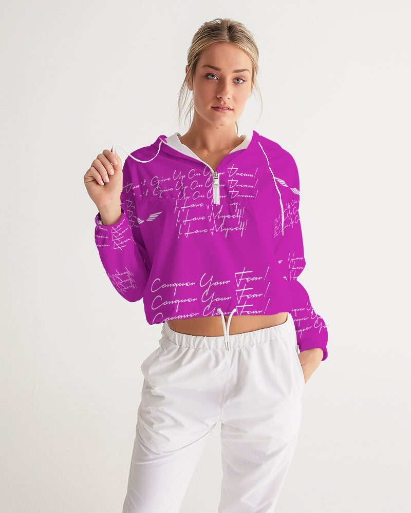 Streamz Royale Women's Cropped Windbreaker