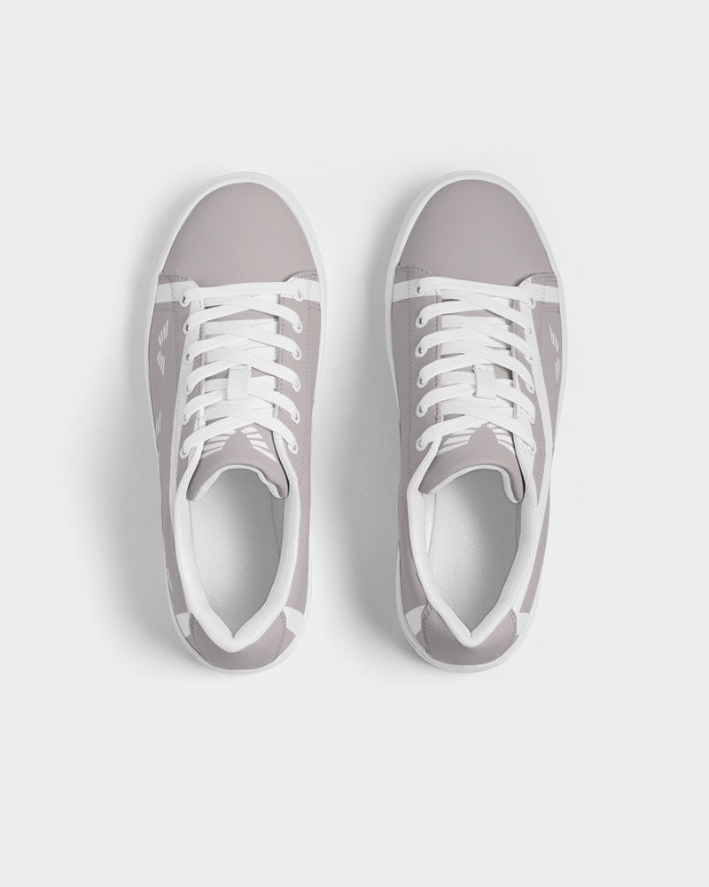 Streamz  Gray & Grateful Women's Faux-Leather Sneaker