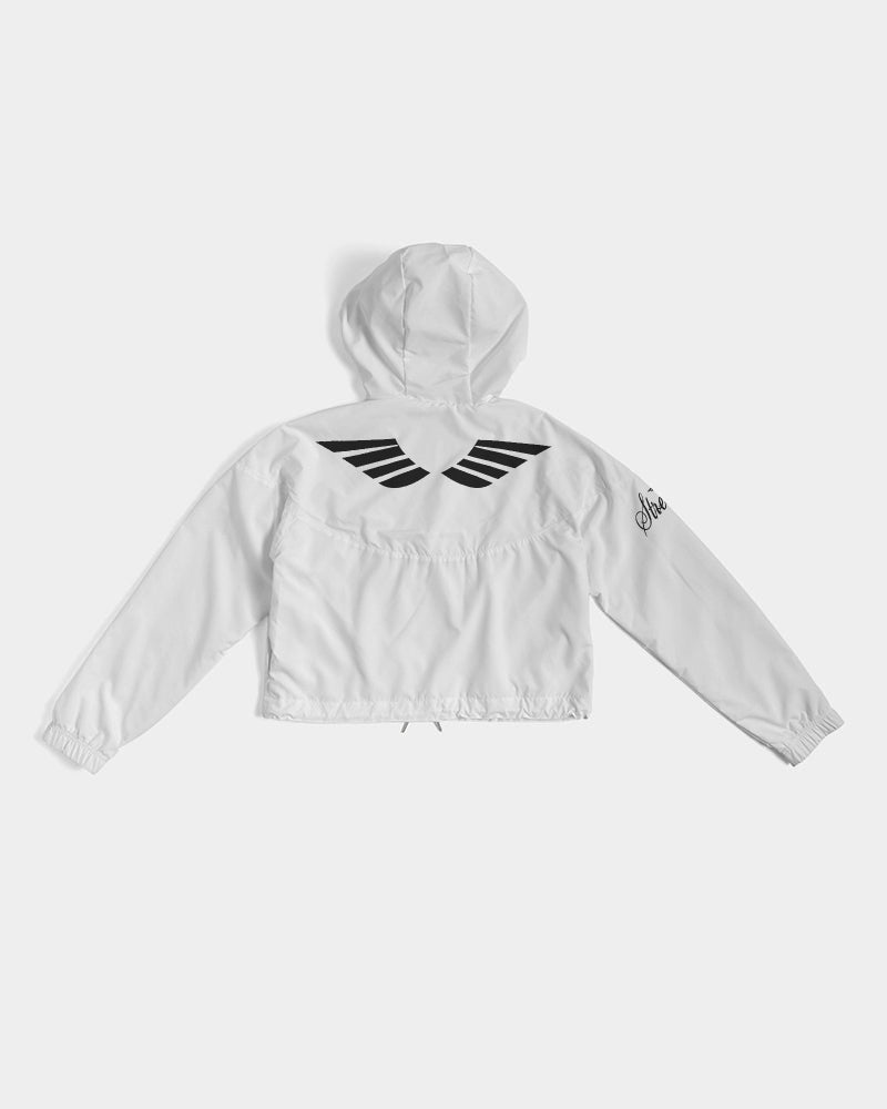 Streamz University Women's Cropped Windbreaker