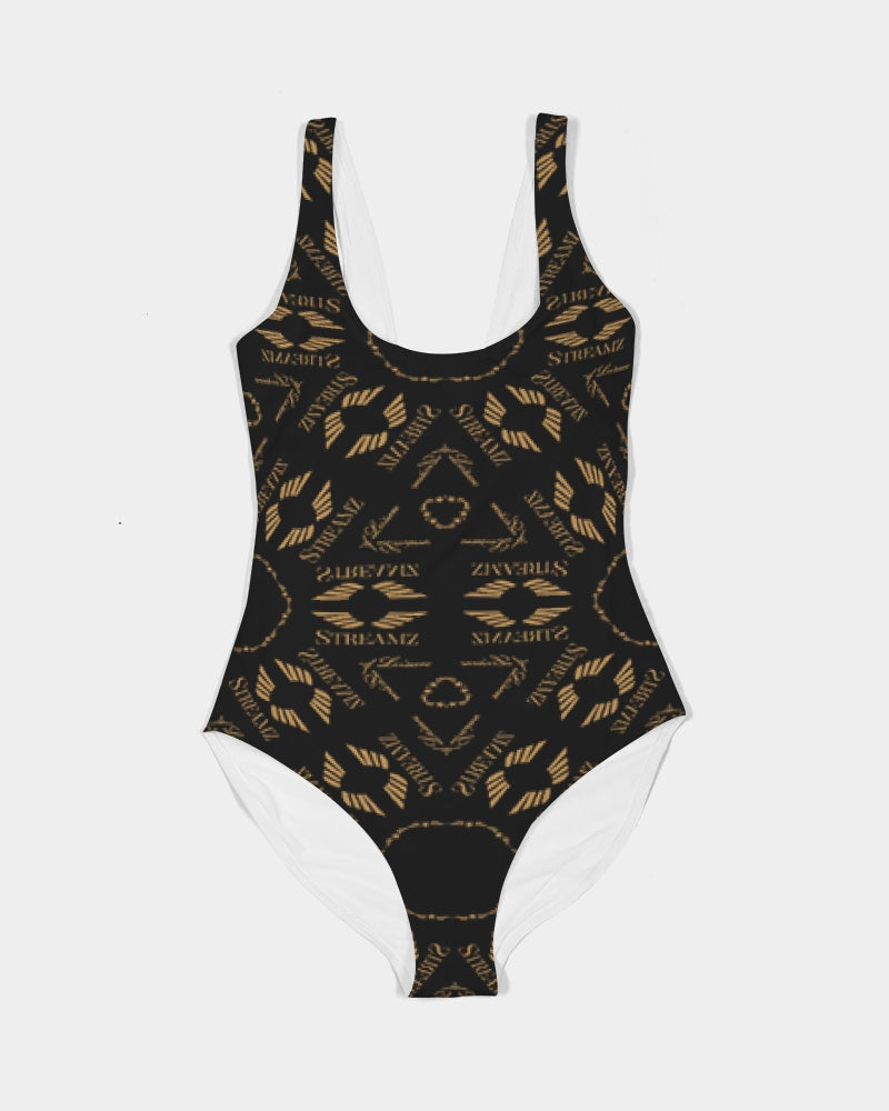 Streamz  Patterns of Expression Women's One-Piece Swimsuit