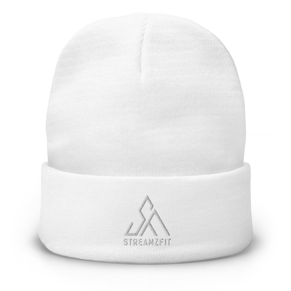 StreamzFit Embroidered Beanie