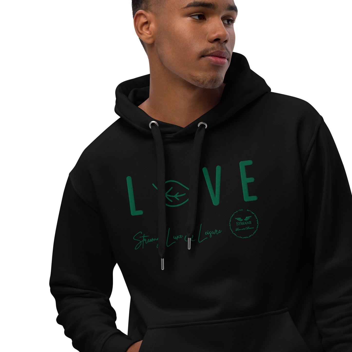 Mfresh Love Leaf Premium eco hoodie