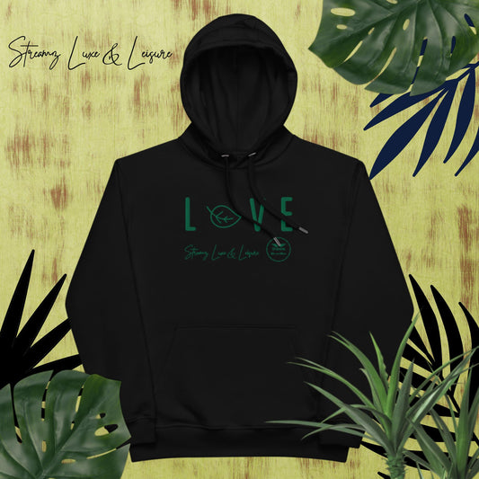 SLL MFRESH GREEN LOVE Premium eco hoodie