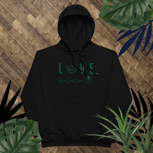 Mfresh Love Leaf Premium eco hoodie