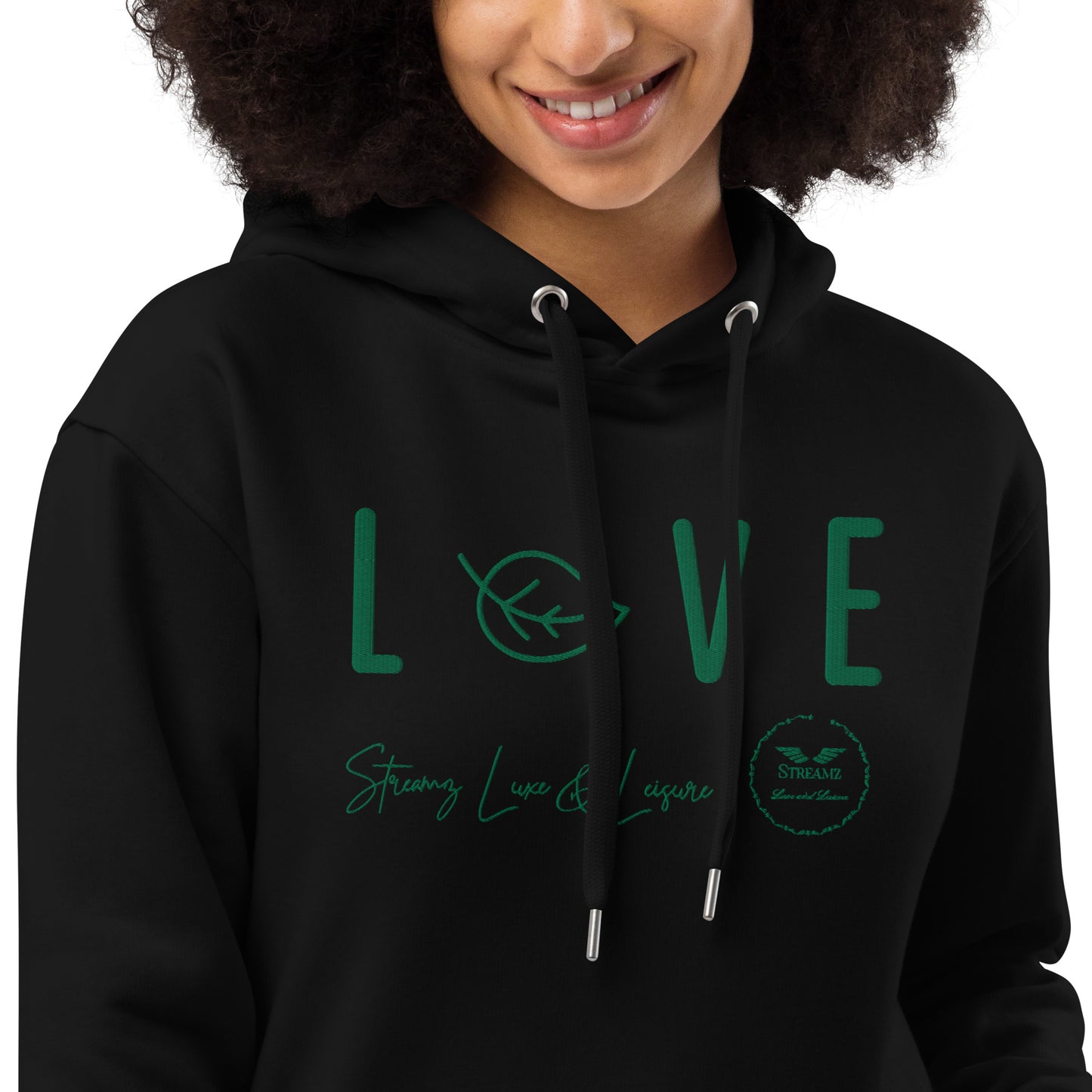 Mfresh Love Leaf Premium eco hoodie