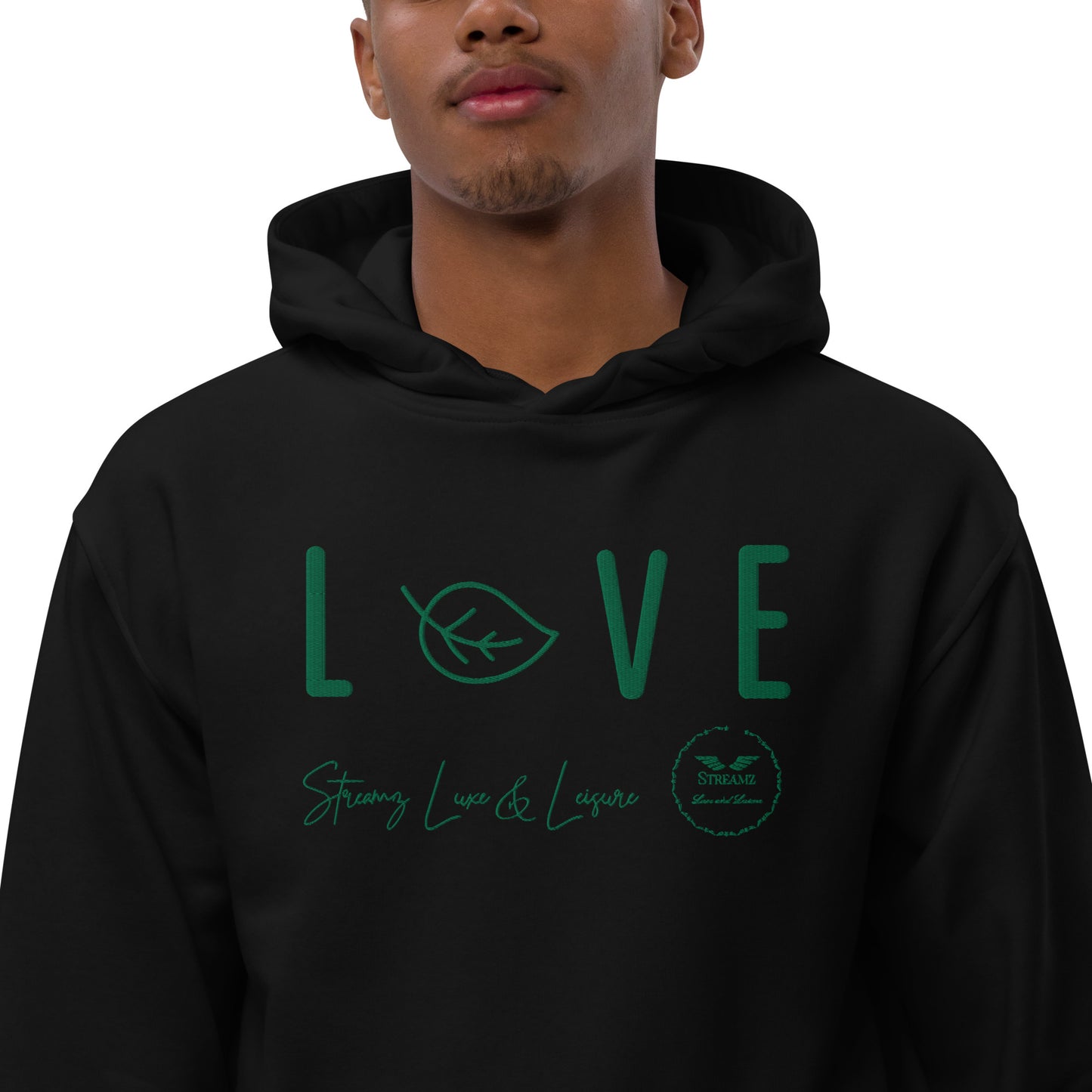 Mfresh Love Leaf Premium eco hoodie