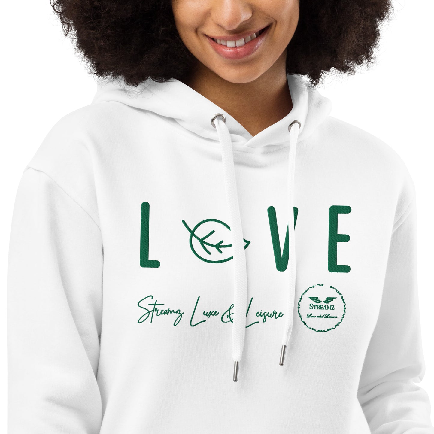 Mfresh Love Leaf Premium eco hoodie