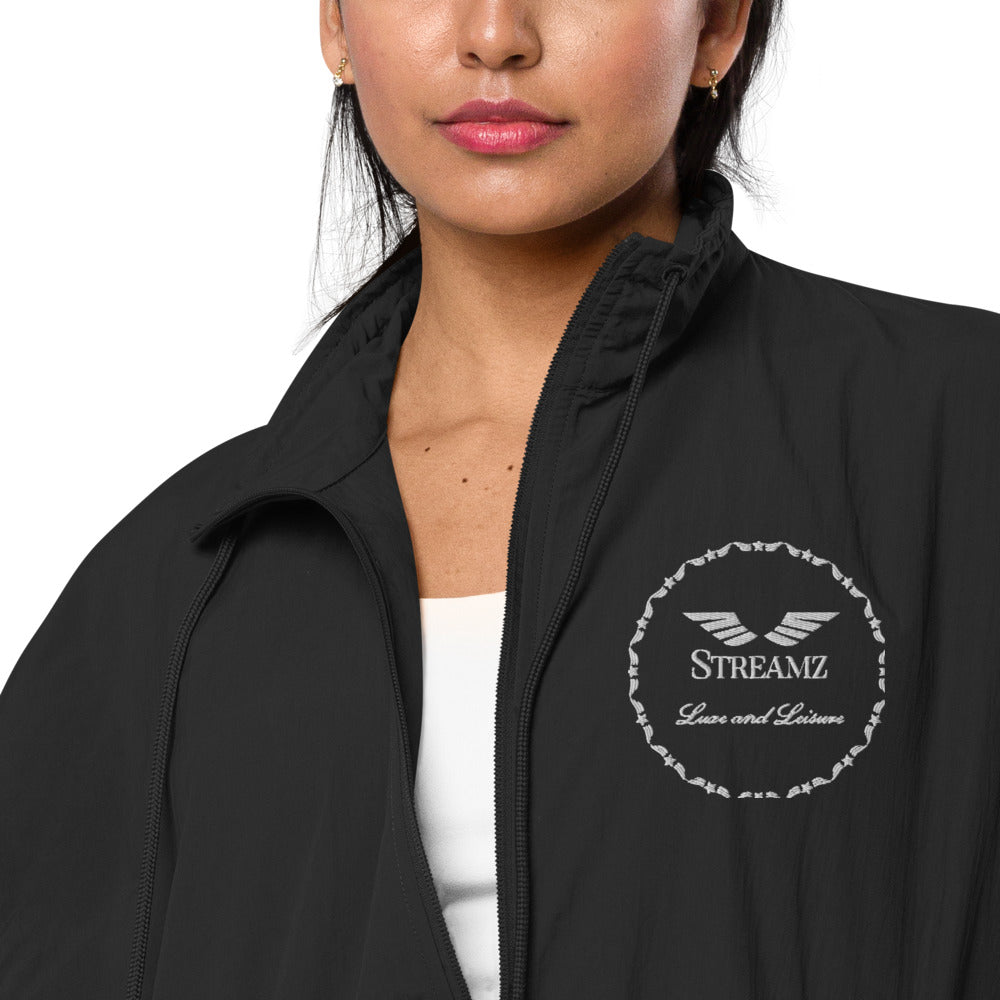 Streamz Luxe and Leisure Recycled tracksuit jacket