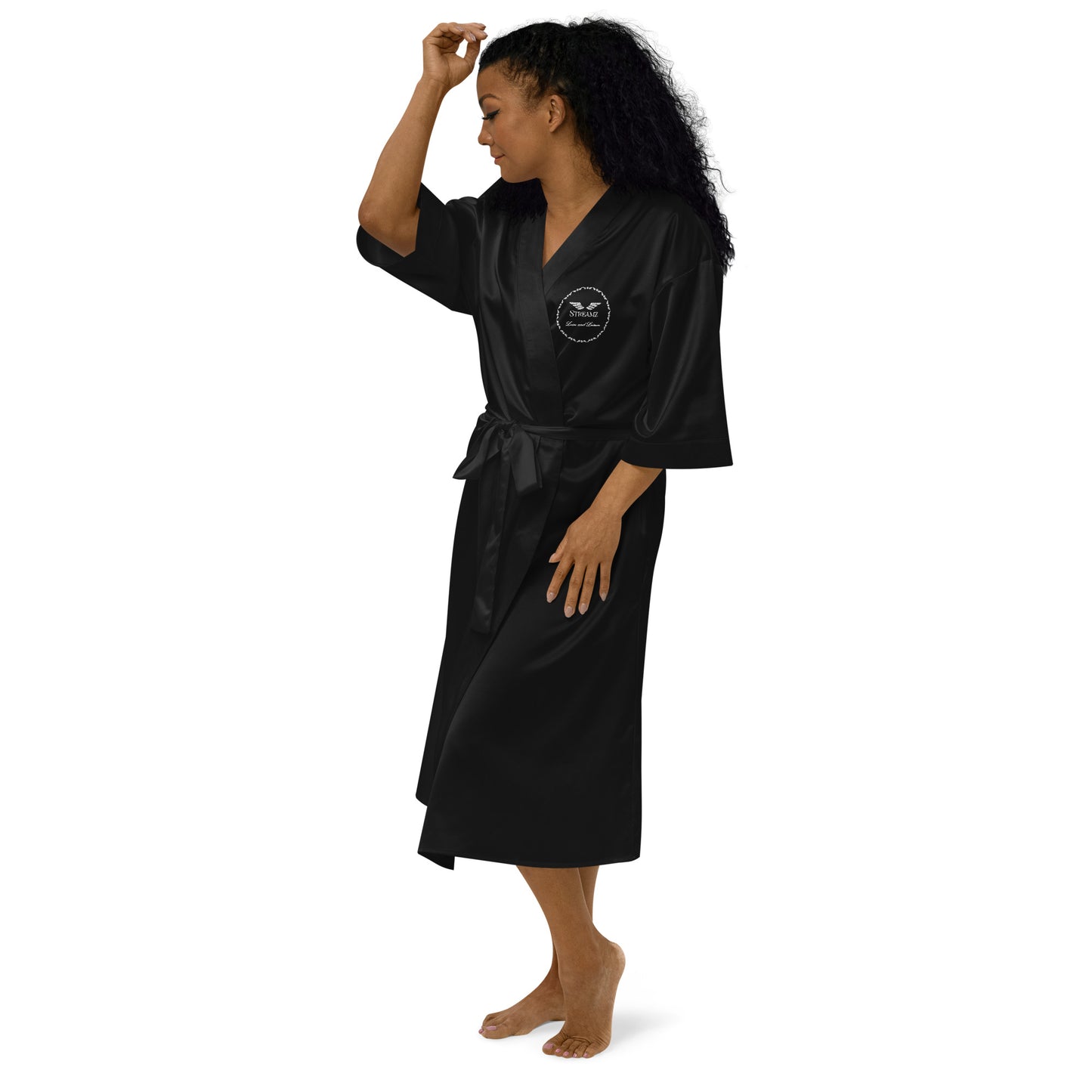 Streamz Luxe and Leisure Satin robe