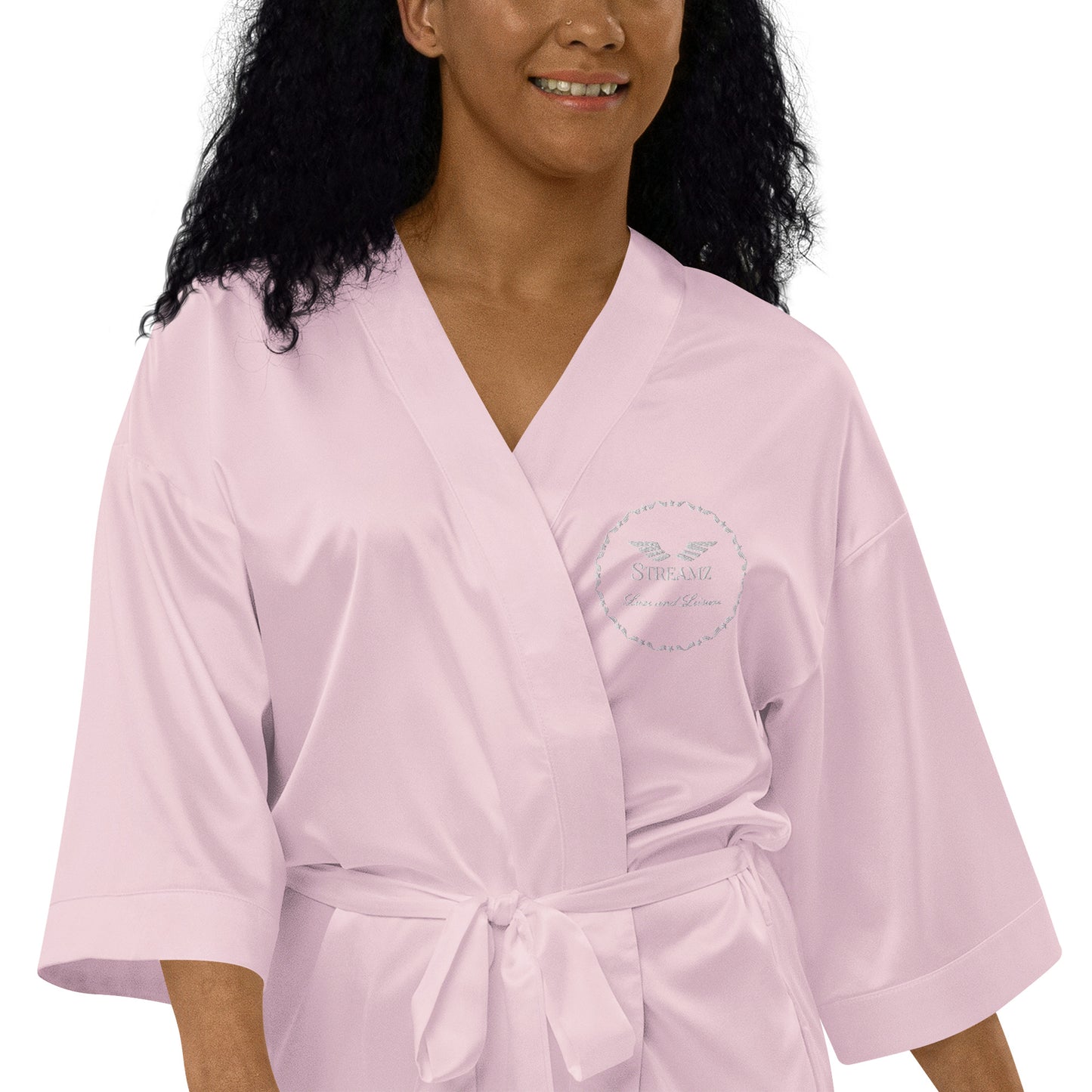 Streamz Luxe and Leisure Satin robe