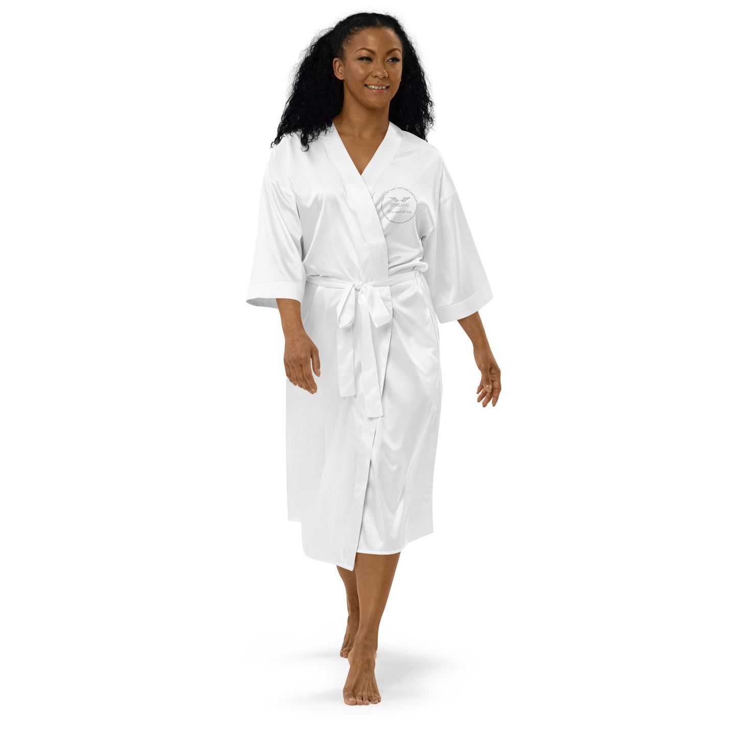 Streamz Luxe and Leisure Satin robe