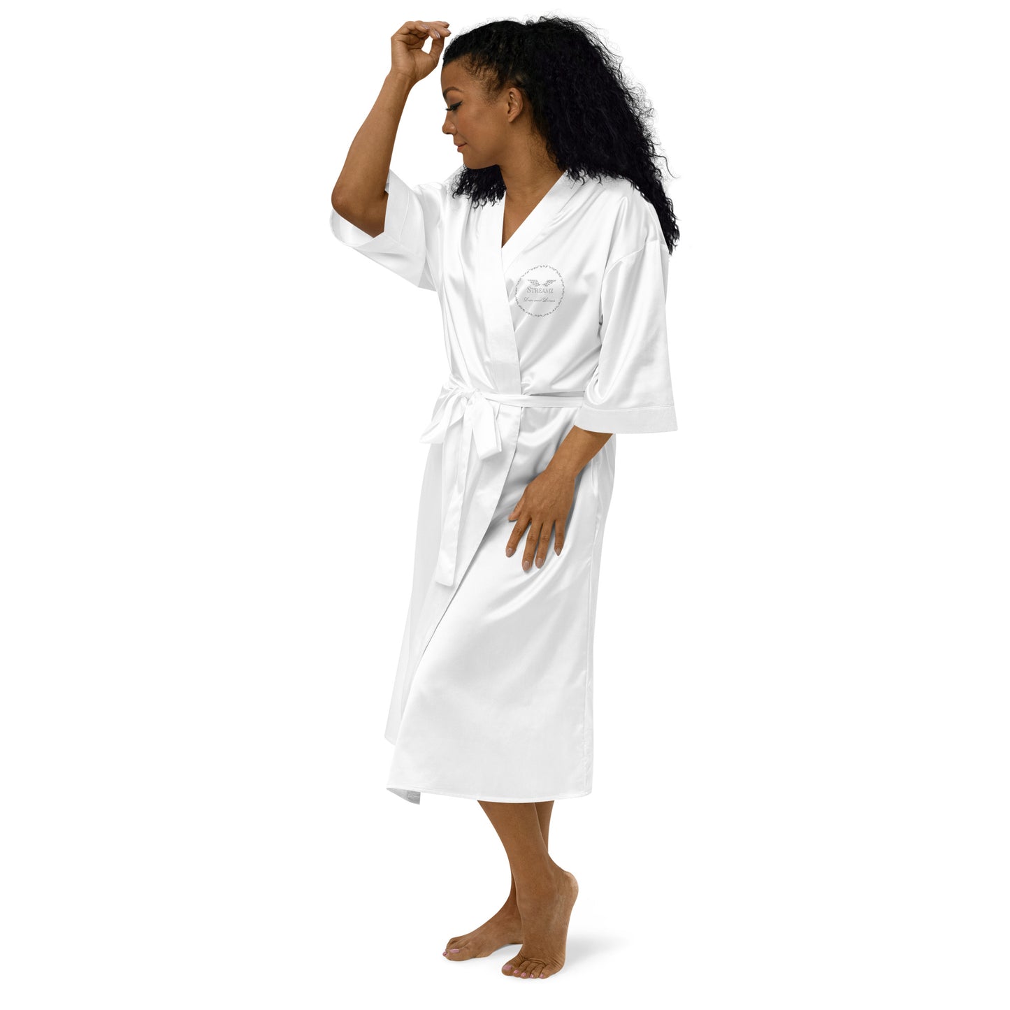 Streamz Luxe and Leisure Satin robe