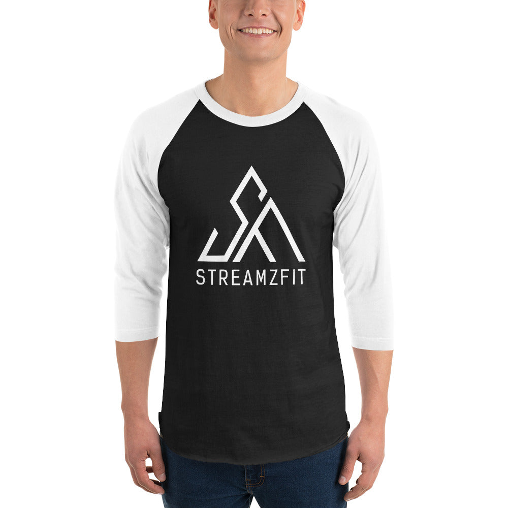 StreamzFit 3/4 sleeve raglan shirt