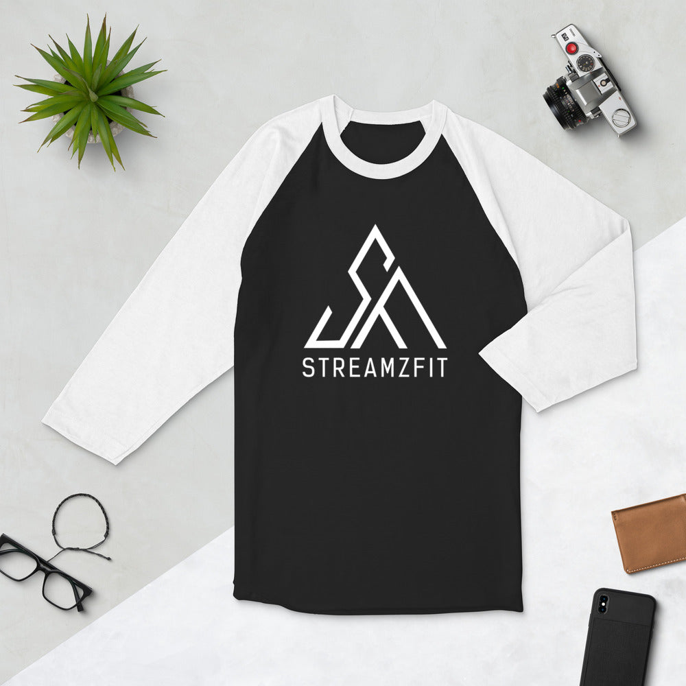 StreamzFit 3/4 sleeve raglan shirt