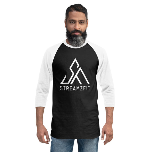 StreamzFit 3/4 sleeve raglan shirt